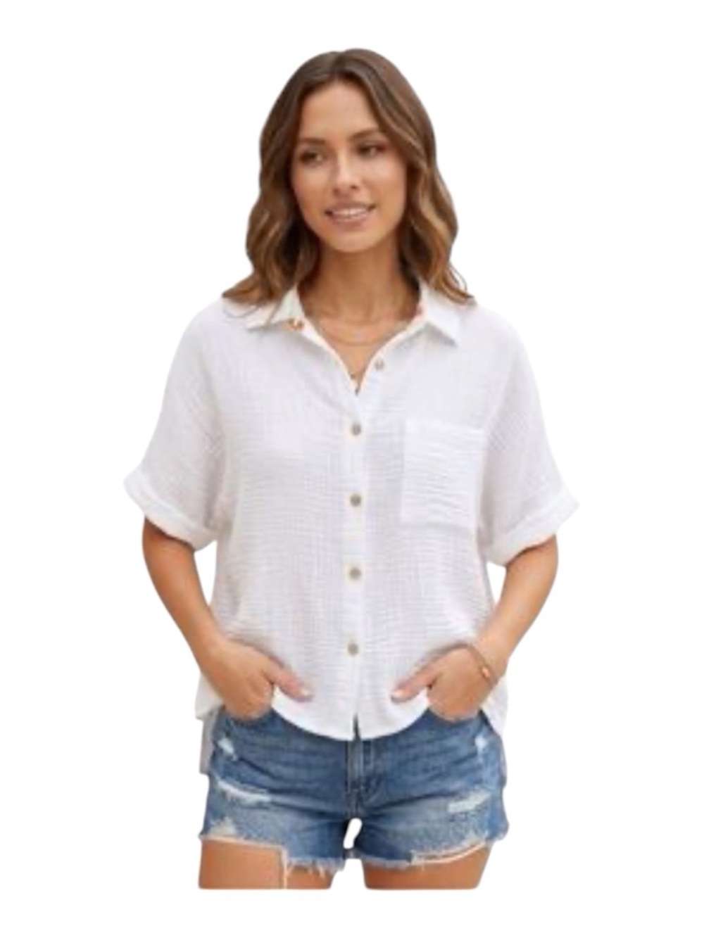 C&C California Double Gauze Camp Shirt S